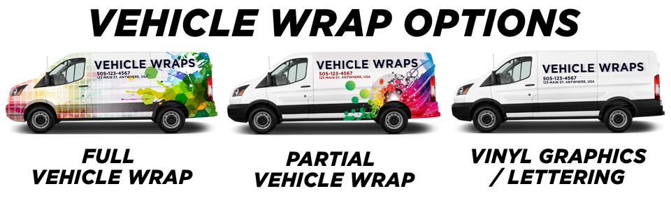 Bruceville Vehicle Wraps vehicle wrap options